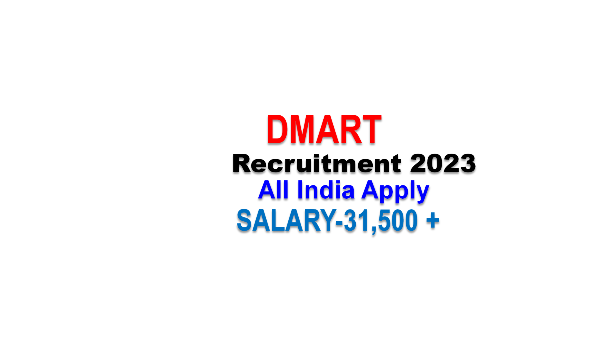 DMART Recruitment 2023Meet Academy Apply for Various Posts Meet Academy
